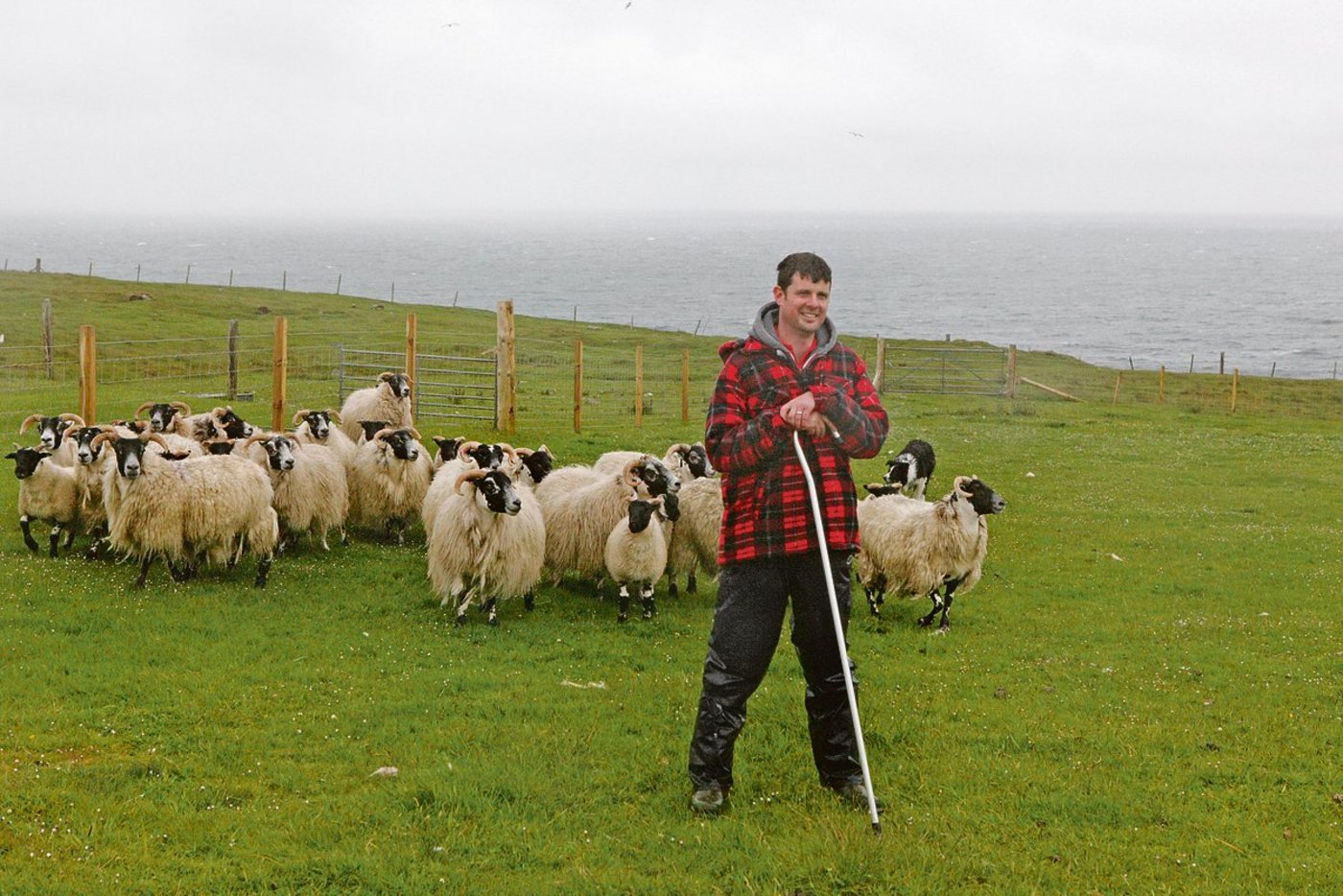 Scott MacRury ist ein Crofter auf der Insel Lewis. (Bild Melanie Graf)