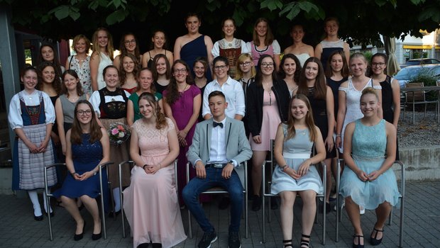 Die AgriPrakti-Klasse von 2017/2018. (Bilder lae)