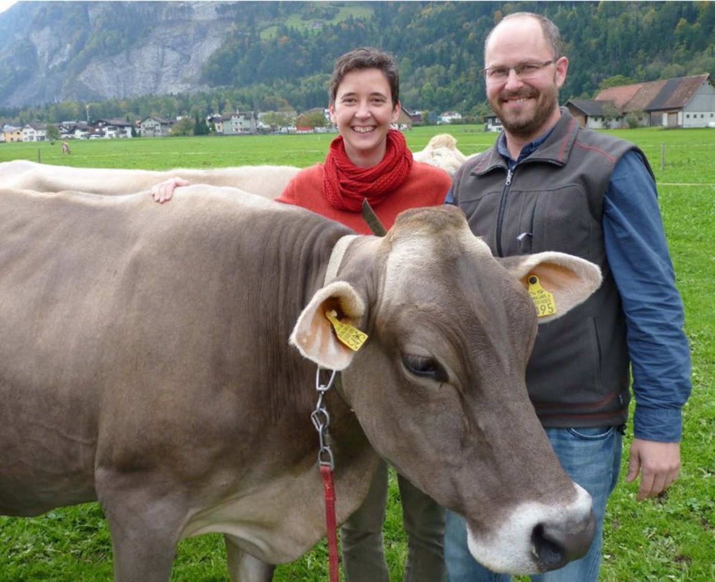 Das Leitungspaar der Bergheimatschule, Alexandra Fux und Cyrill Hörler. (Bild zVg)