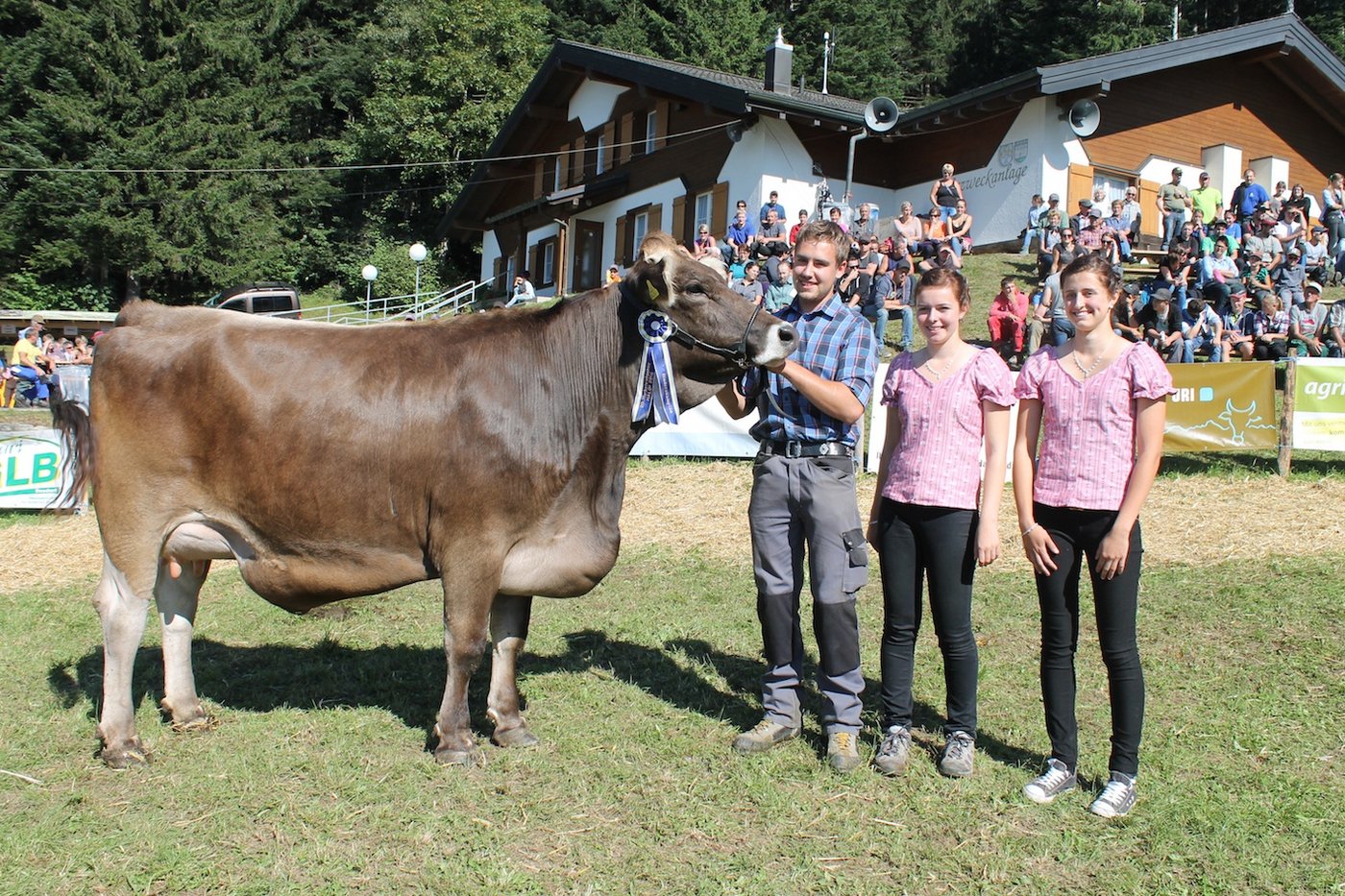Die Rinder-Champion Jongleur-ET Joy von Alois Arnold-Fassbind.
