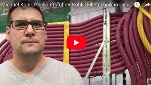 «Wir würden unsere Geräte gerne in den Bergregionen Deutschlands und Österreichs verkaufen»: Michael Kohli, Geschäftsführer Kohli Gülletechnik in Gisikon LU. (Bild akr)