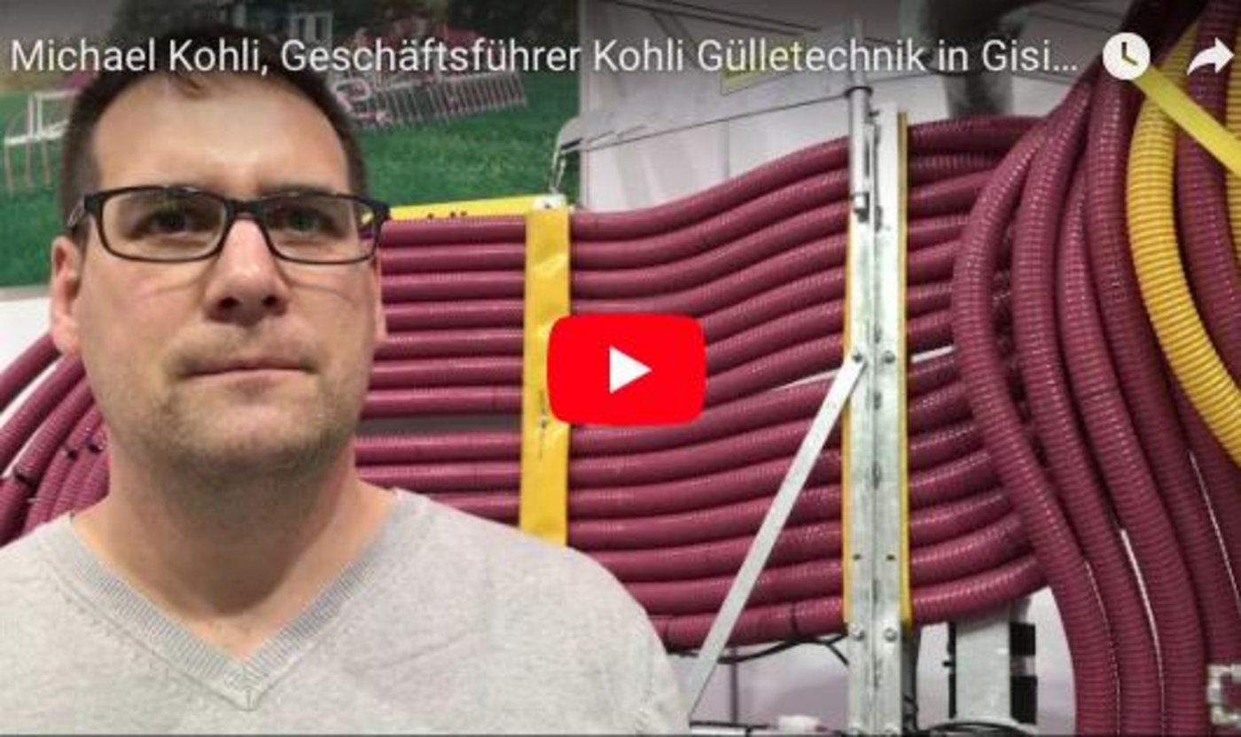 «Wir würden unsere Geräte gerne in den Bergregionen Deutschlands und Österreichs verkaufen»: Michael Kohli, Geschäftsführer Kohli Gülletechnik in Gisikon LU. (Bild akr)