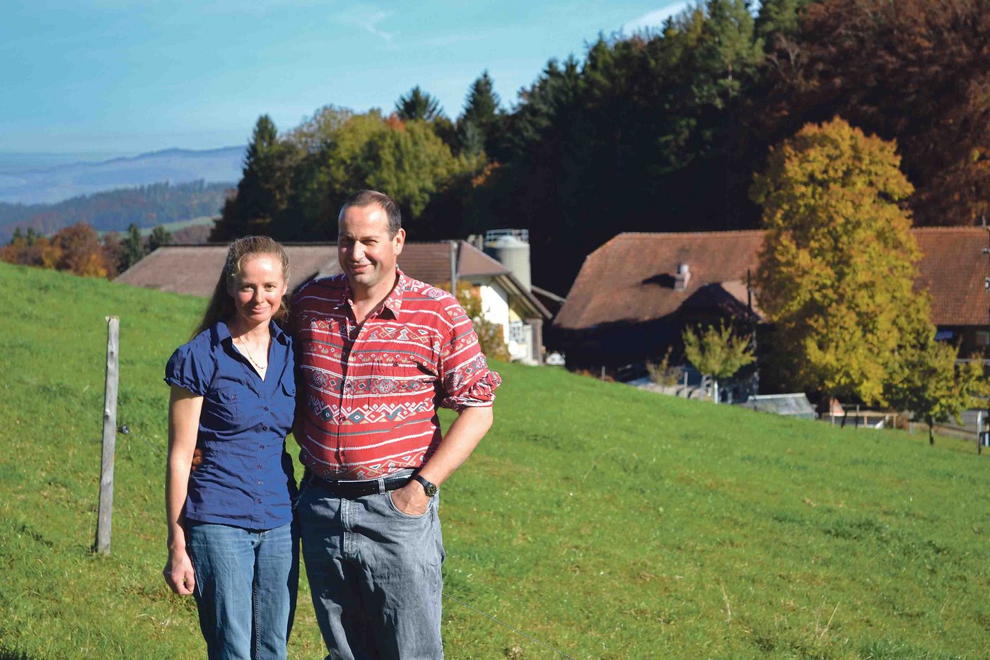 Monika und Hadorn nehmen seit fünf Jahren bedürftige Personen bei sich auf. (Bild Jasmine Baumann)