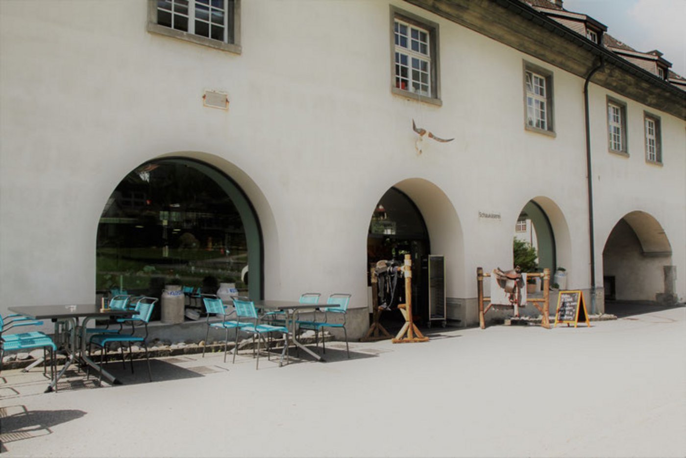 Bistro und Verkaufslokal bleiben am bisherigen Ort. (Bild Schaukäserei Engelberg AG)