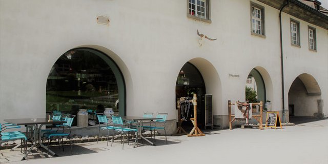 Bistro und Verkaufslokal bleiben am bisherigen Ort. (Bild Schaukäserei Engelberg AG)