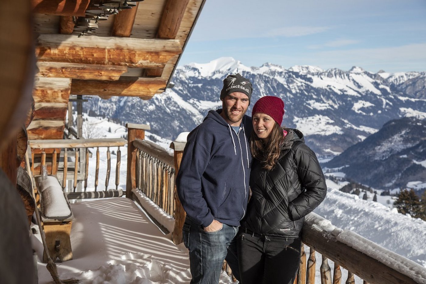 Das ganze Jahr auf der Alp: Simon und Nadja Santschi
