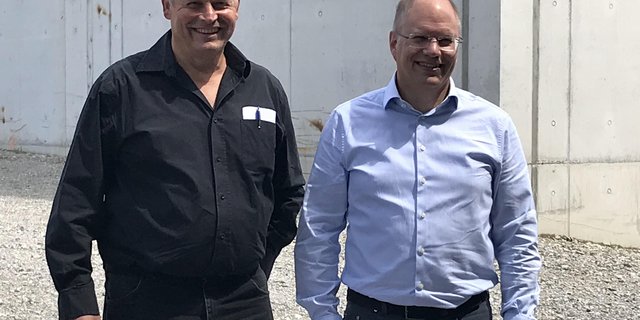 Rolf Häusler (links) ist nach 24 Jahren als Präsident des VKGS zurückgetreten. Sein Nachfolger ist der 46-jährige Waadtländer Olivier Sonderegger. (Bilder Alexandra Stückelberger)