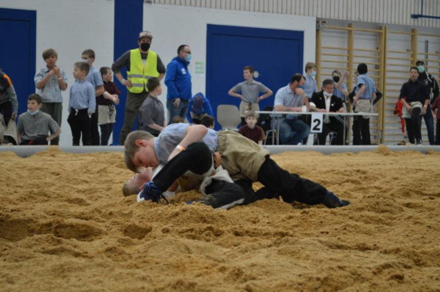 Mit angepasstem Schutzkonzept: Der Thuner Jungschwingertag 2021 kann stattfinden. (Bild Schwingklub Thun)