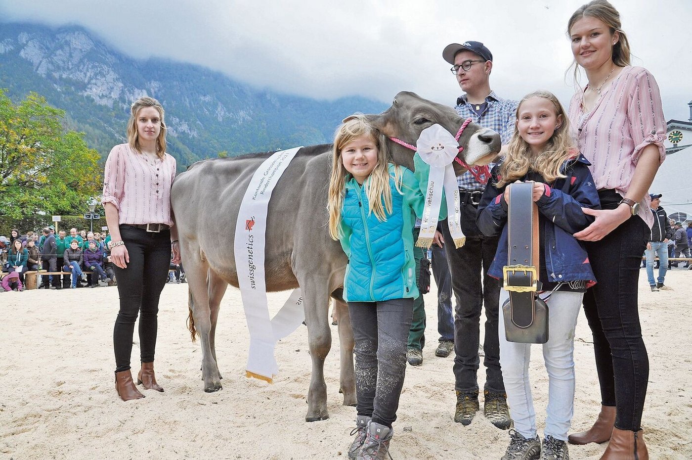 Rinder-Champion Wilda von Familie Schiesser-Steiner.