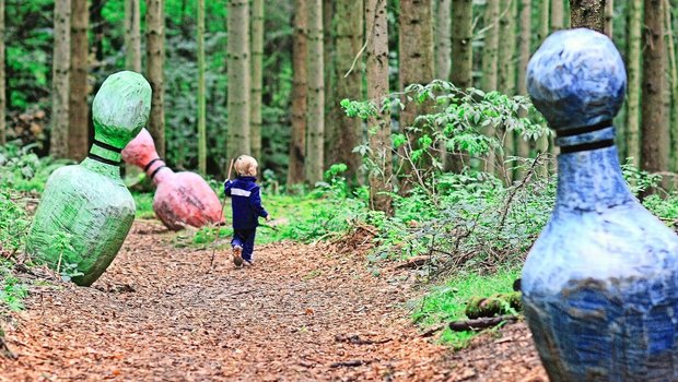 Kinder mögen abwechslungsreiche Spazier- und Wanderwege wie den Freiämter Sagenweg im Kanton Aargau.