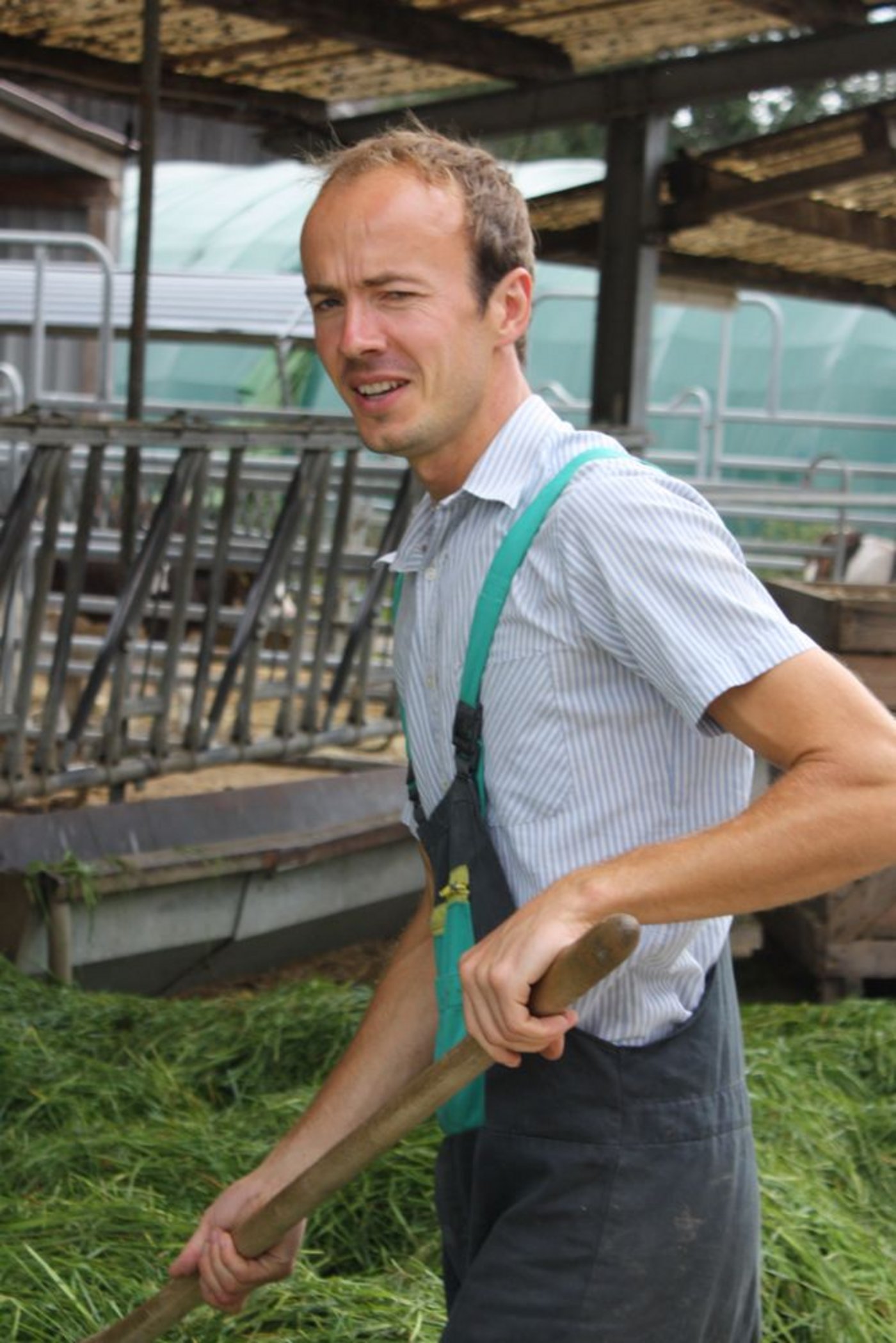 Machte eine steile Karriere: Vor fünf Jahren griff  Tomasz Zarkowski auf einem Seeländer Bauernbetrieb letztmals zur Gabel.