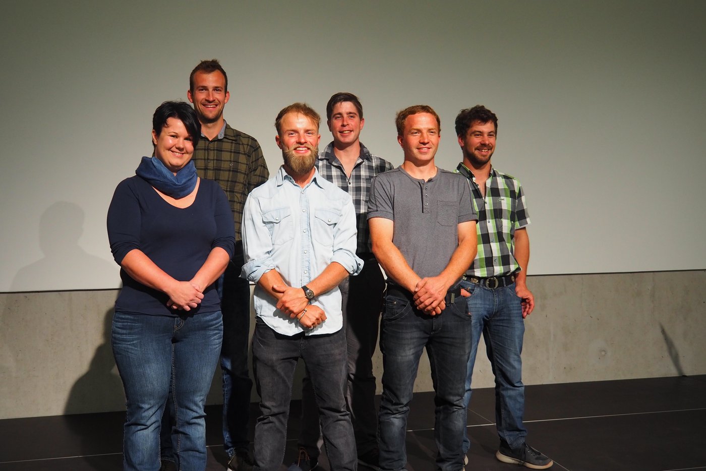 Sie haben ihren Abschluss als Meisterlandwirte gefeiert.