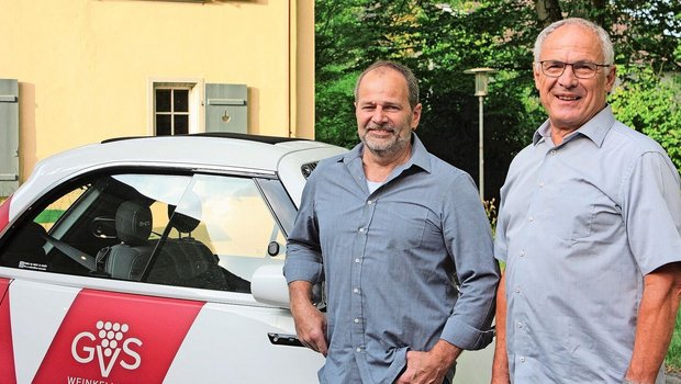 Christoph Graf (l.) ist neu in der GVS-Verwaltung, während Josef Würms (r.) nach 27 Jahren seinen Rücktritt erklärte.