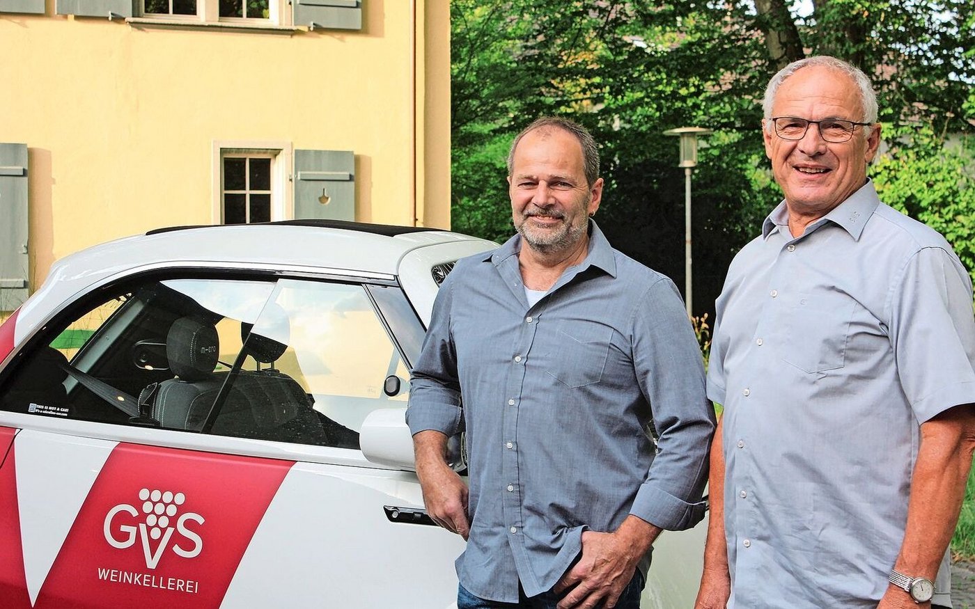 Christoph Graf (l.) ist neu in der GVS-Verwaltung, während Josef Würms (r.) nach 27 Jahren seinen Rücktritt erklärte.
