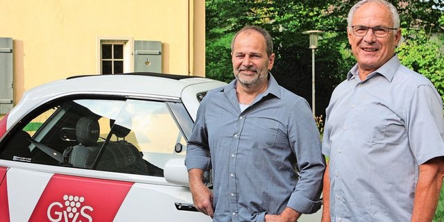Christoph Graf (l.) ist neu in der GVS-Verwaltung, während Josef Würms (r.) nach 27 Jahren seinen Rücktritt erklärte.