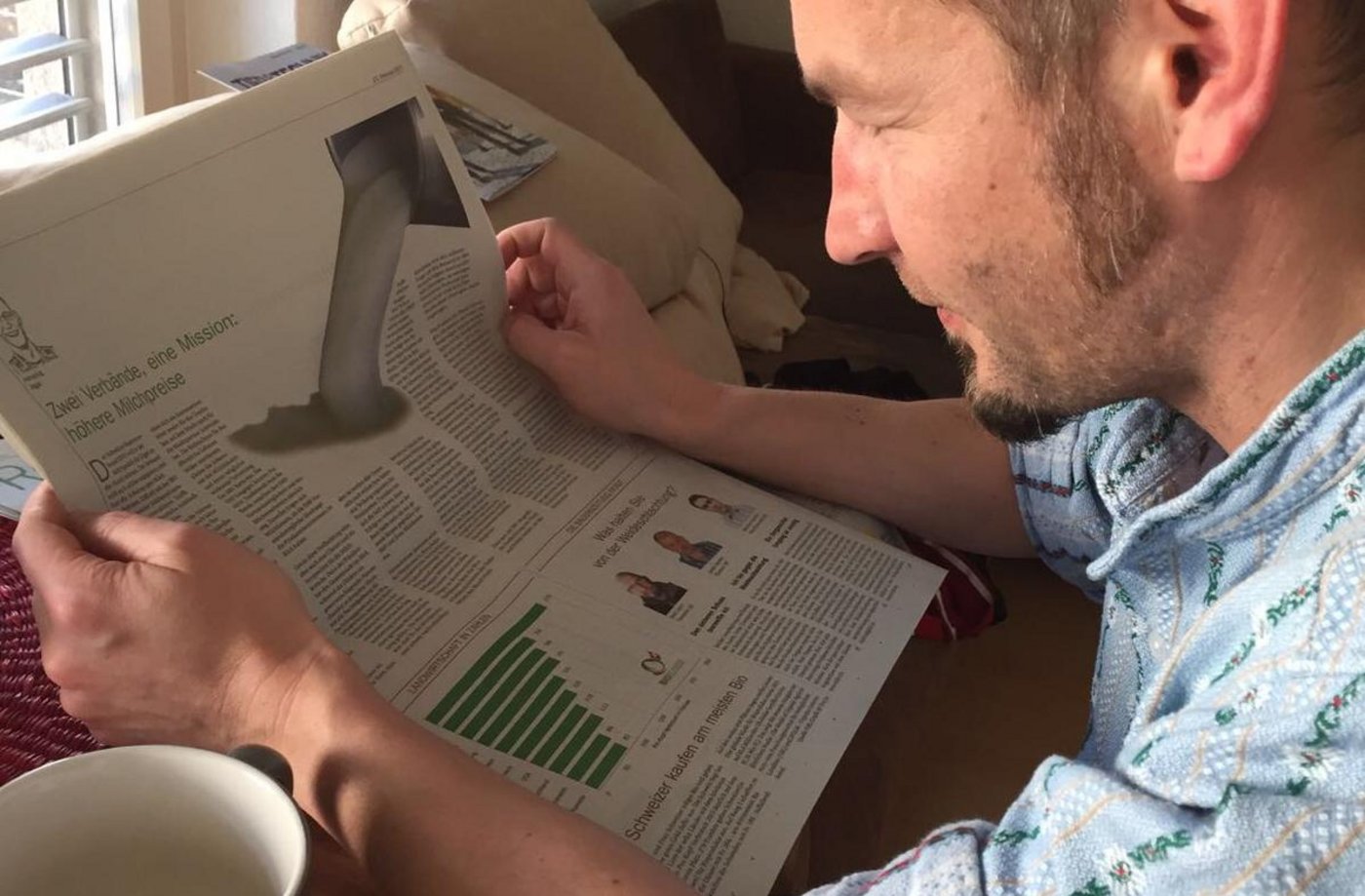 BauernZeitung-lesen lohnt sich. Garantiert. (Bild jw)