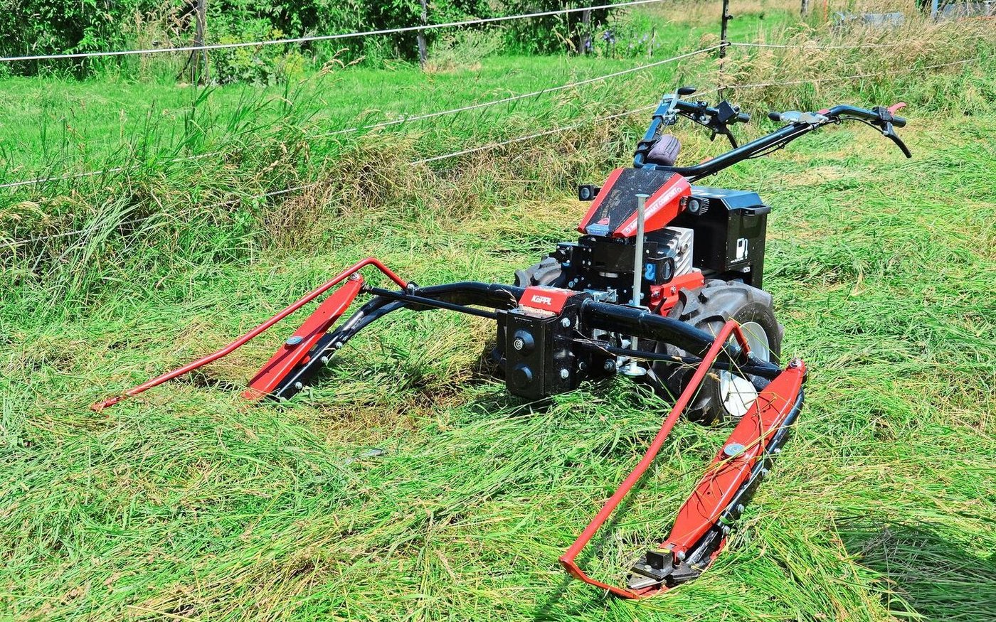 Das grössere Köppl-Modell: Der Compakt Comfort e-Drive hat ein etwas anderes Akkukonzept als der Compakt Easy, dessen Akkueinheit auch für andere Geräte eingesetzt werden kann.