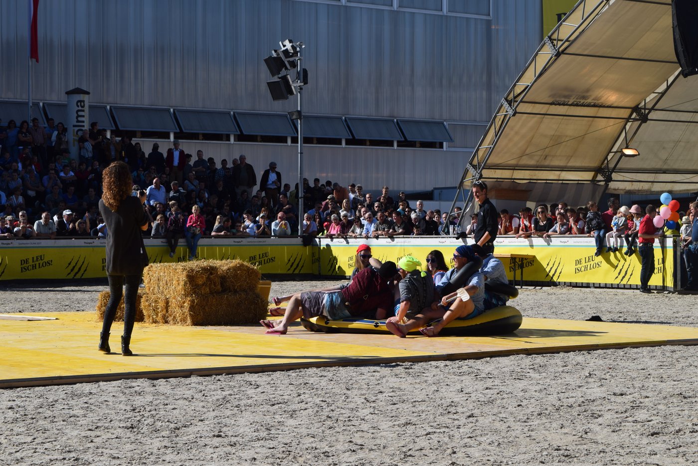 Die viertplatzierte Gruppe aus dem Kanton Bern rettete sich nach dem Schiffbruch erfolgreich ins Boot zurück.