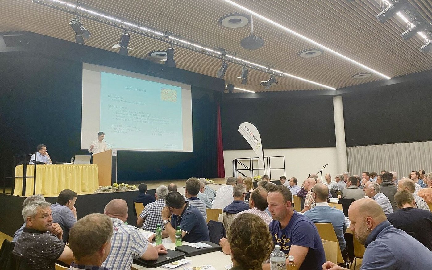 Die Kartoffelproduzenten trafen sich in Kirchberg BE.