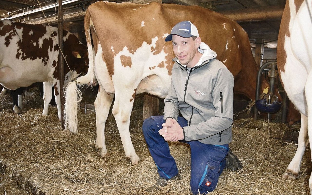 Für Christian Reber ist die Viehzucht mehr als ein Hobby, sie ist seine Passion.