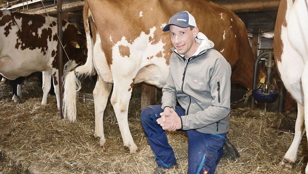 Für Christian Reber ist die Viehzucht mehr als ein Hobby, sie ist seine Passion.
