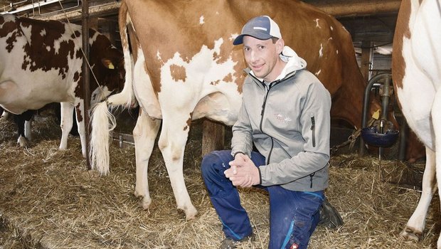 Für Christian Reber Für Christian Reber ist die Viehzucht mehr als ein Hobby, sie ist seine Passion.