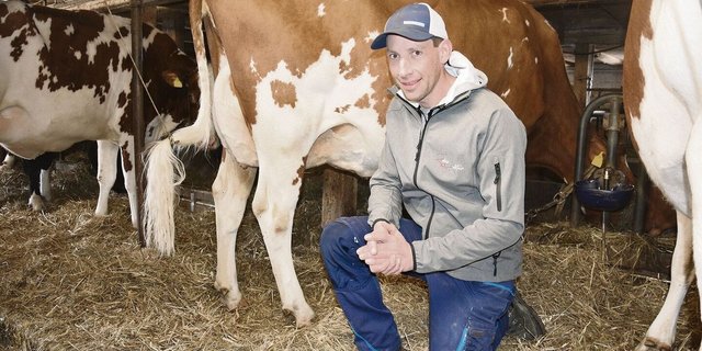 Für Christian Reber ist die Viehzucht mehr als ein Hobby, sie ist seine Passion.