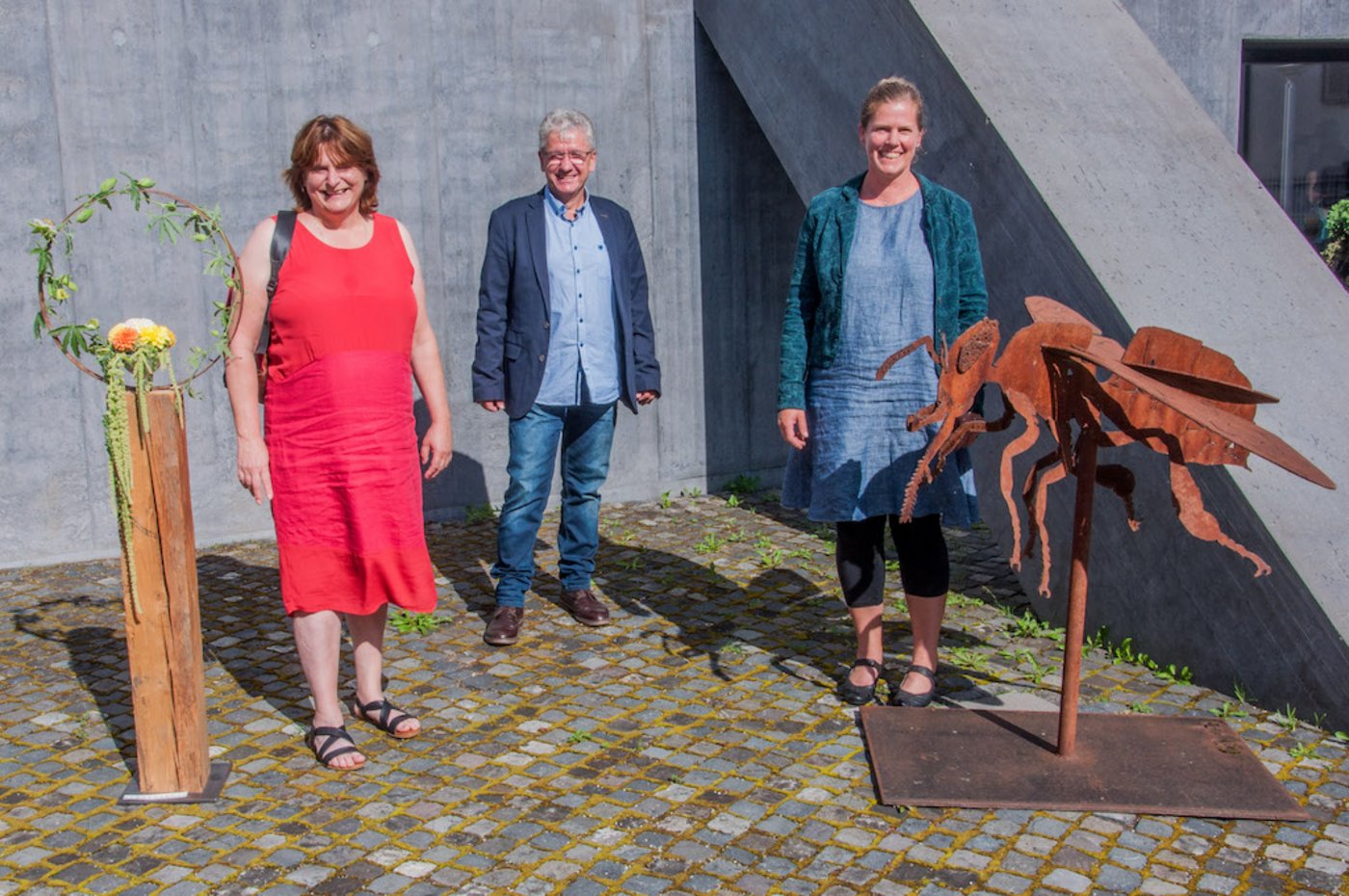 Aus dem Kanton Bern: v.l.n.r: Susanna Bock, Seedorf; Walter Gasser, Heimenschwand; Heidi Baumgartner, Mirchel.