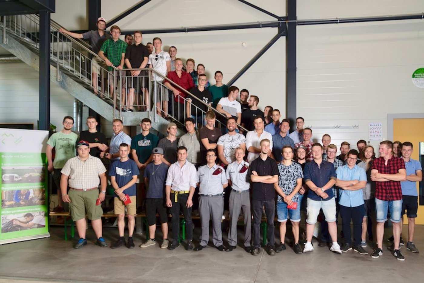 Die Absolventen sind bereit für das Berufsleben. (Bilder zVg)