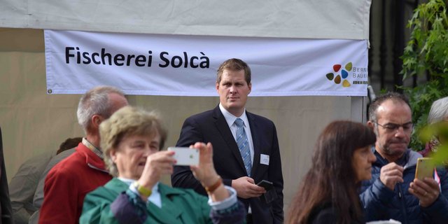 Andreas Wyss (hier an der Sichlete) muss sich rechtfertigen. (Bild Daniela Joder) 