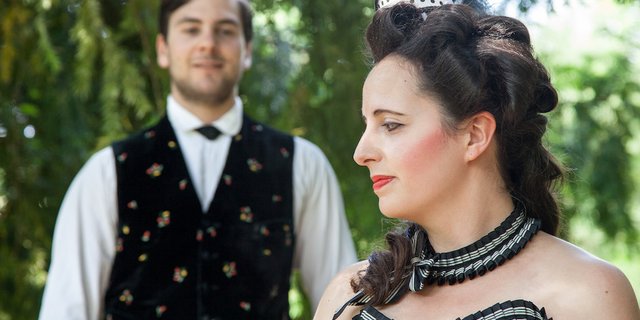 Im Musical wendet sich Katharina Knie vom Zirkusleben ab und sucht ihr Glück auf dem Hof eines Bauern. (Bild Freilichtspiele Moosegg)