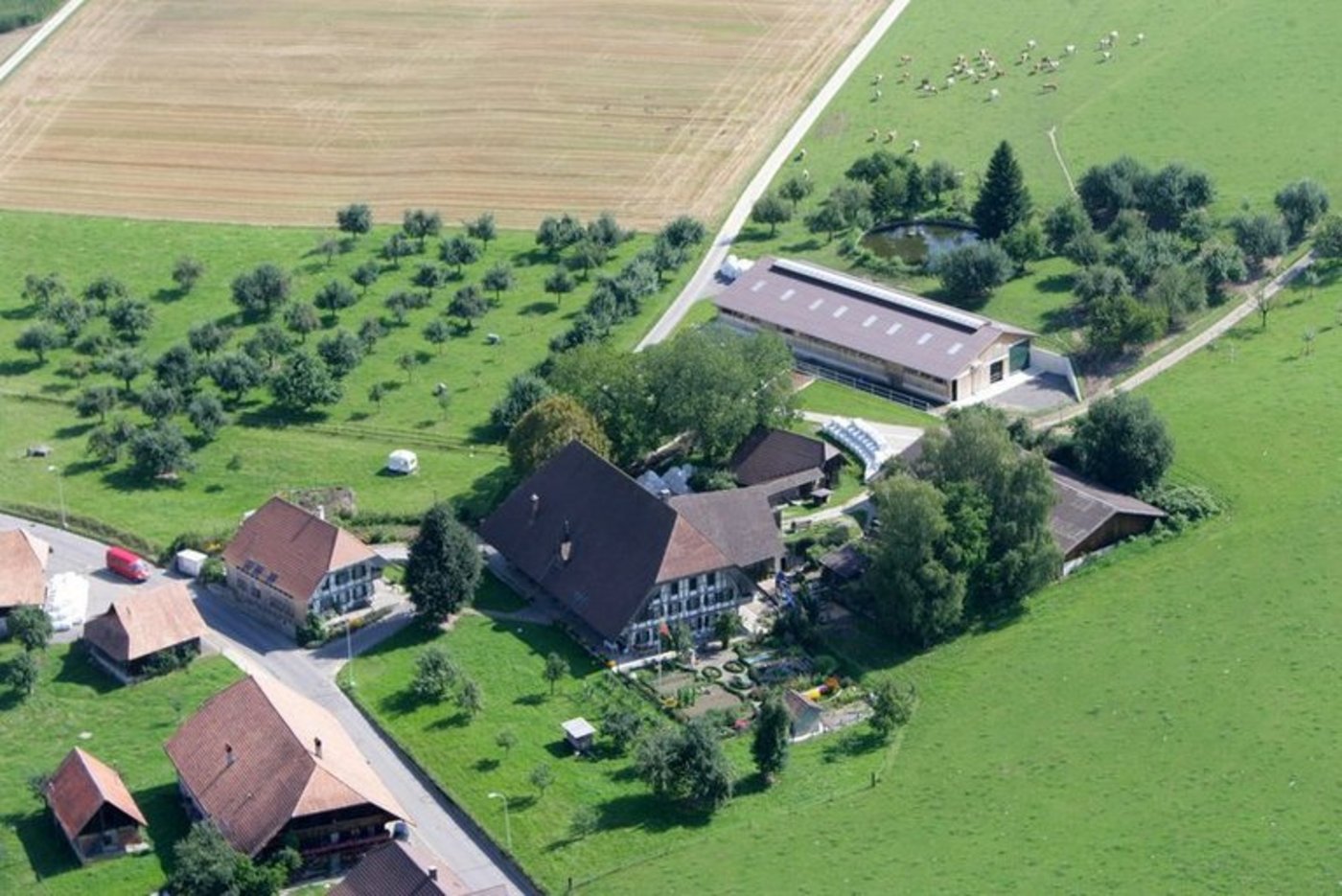 Der Hof der Familie Schürch in Bütikofen BE. (Bild pd)