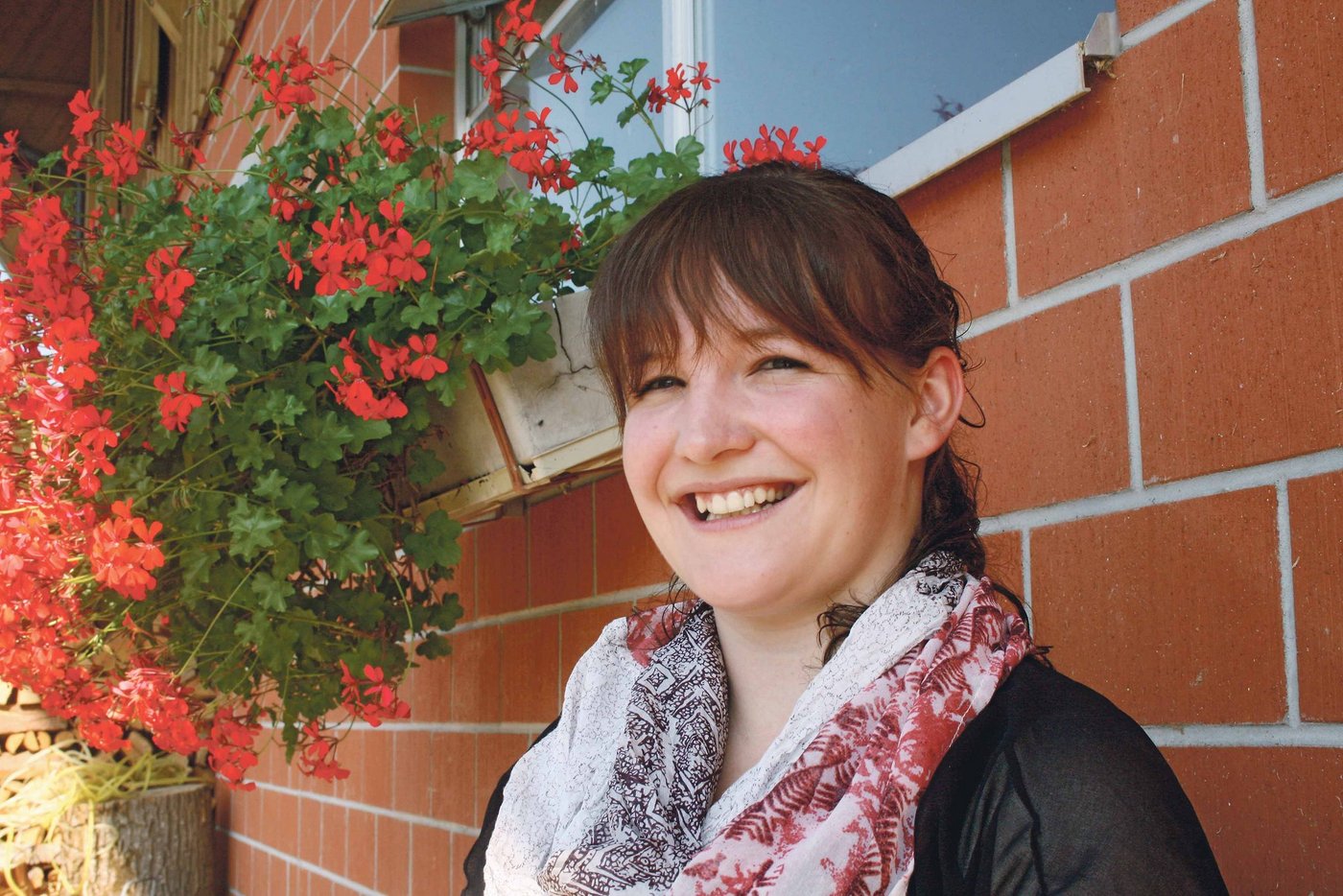 Nadja Signer lebt auf dem Hof ihrer Eltern in Jakobsbad AI. (Bild Vreni Peterer)