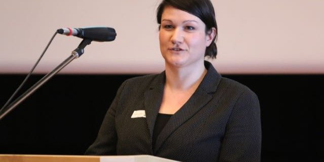 Mit Christine Badertscher kommt neuer Wind in den Bauernverein. (Bild sb)