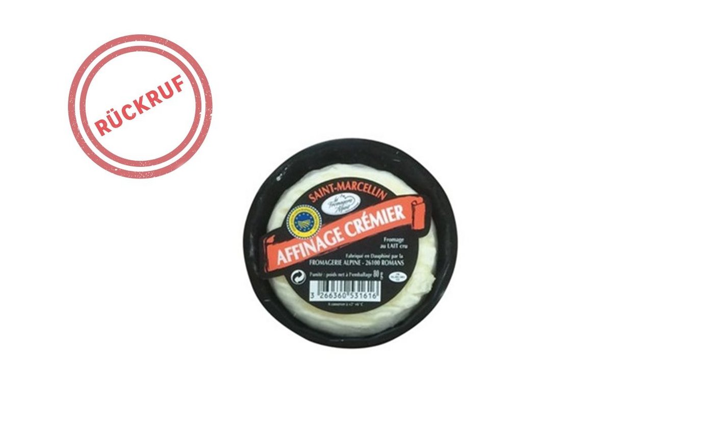 Coop ruft den Weichkäse St. Marcellin Crémier zurück. (Bild Coop)