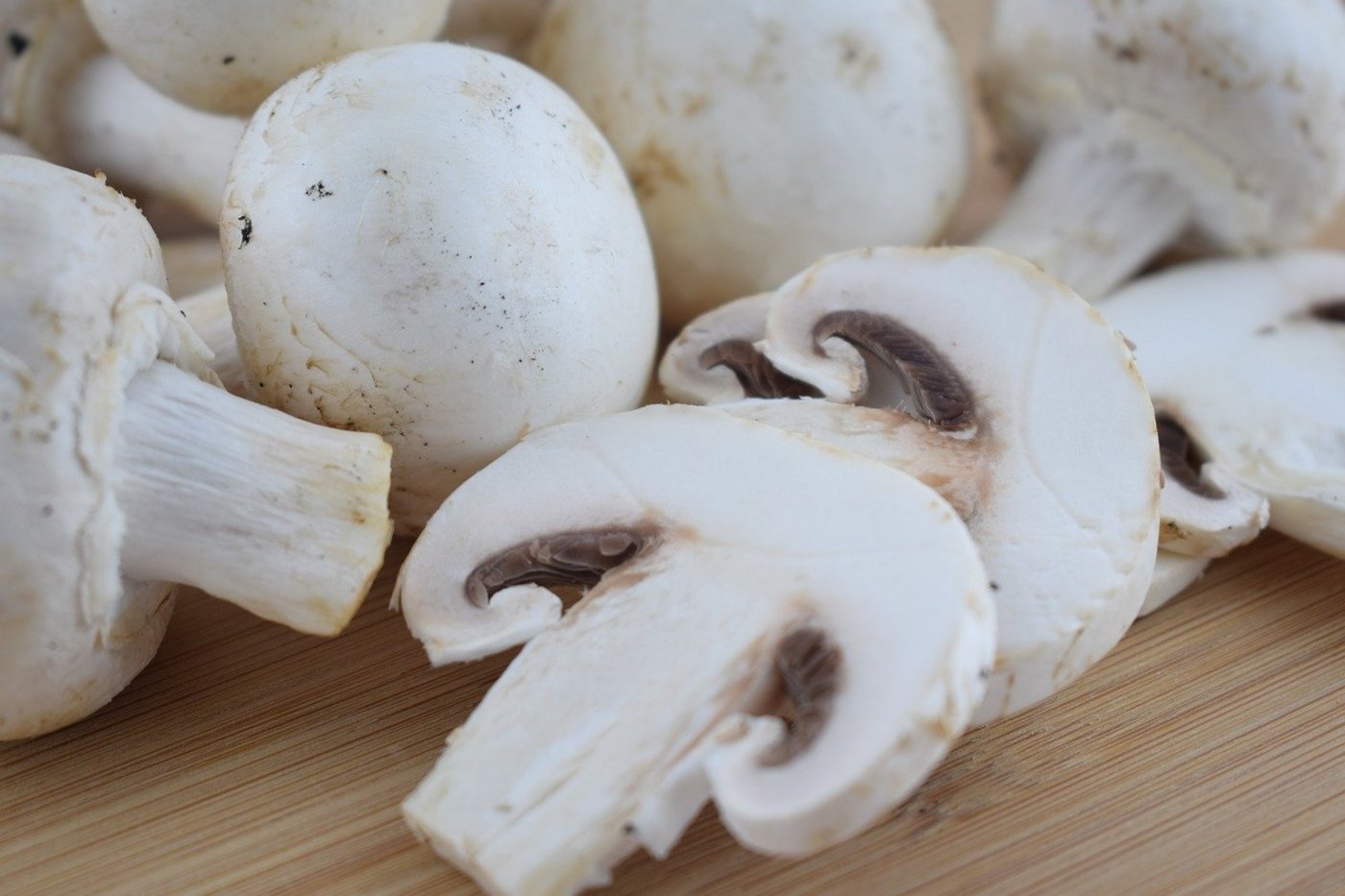 Champignons sind reich an Vitamin B2/Riboflavin, Vitamin B5/Pantothensäure und Vitamin D. (Bild pixabay)
