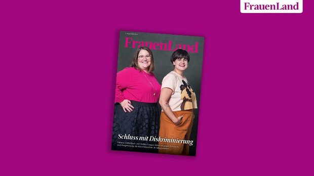 Cover Magazin FrauenLand vom August 2020. (Bild FrauenLand)