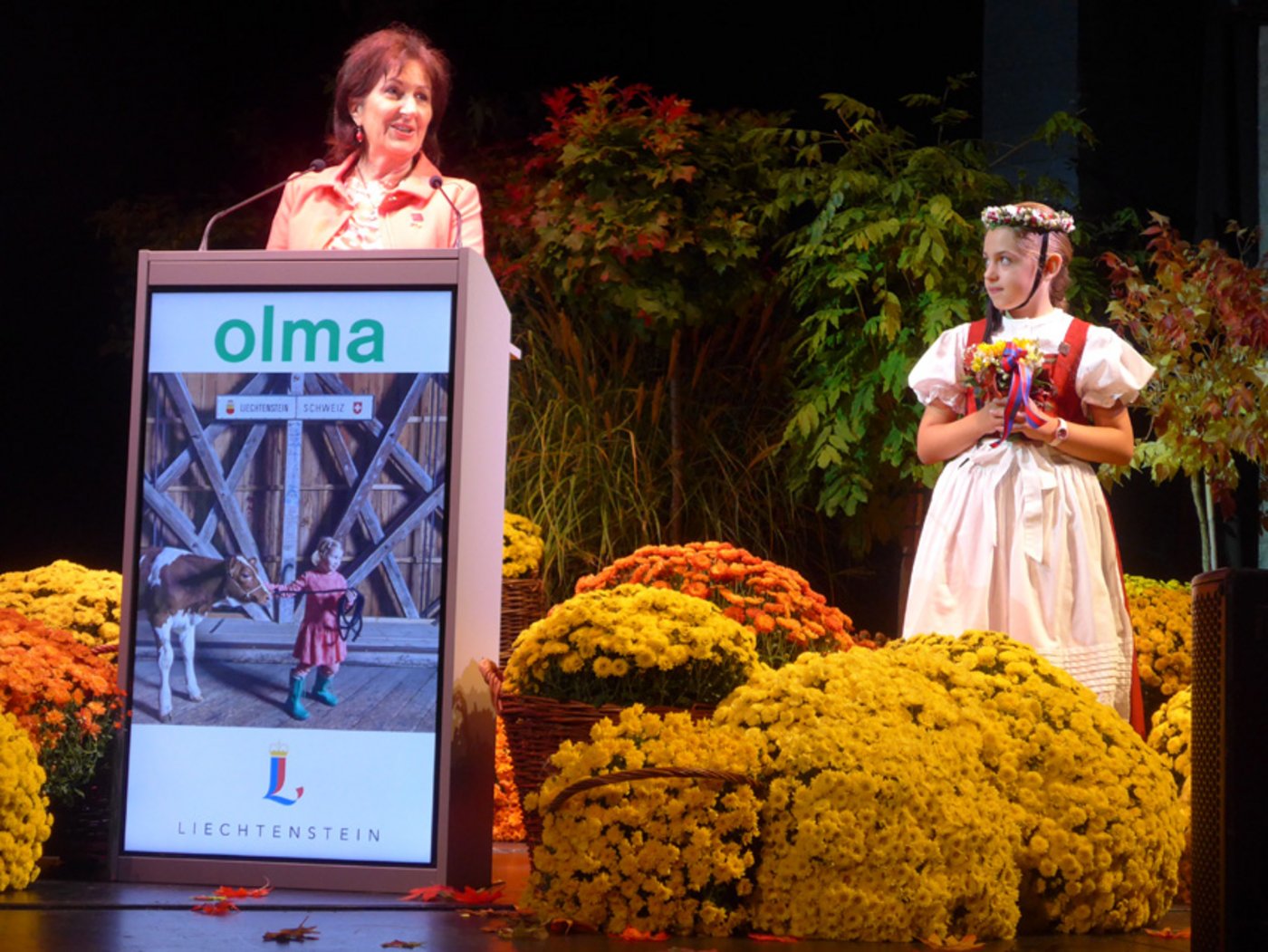 Liechtensteins Landwirtschaftsministerin Marlies Amann-Marxer. (Bild akr)