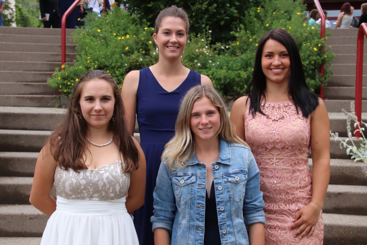 Das sind die erfolgreichen Absolventinnen der Fachrichtung Gangpferde.