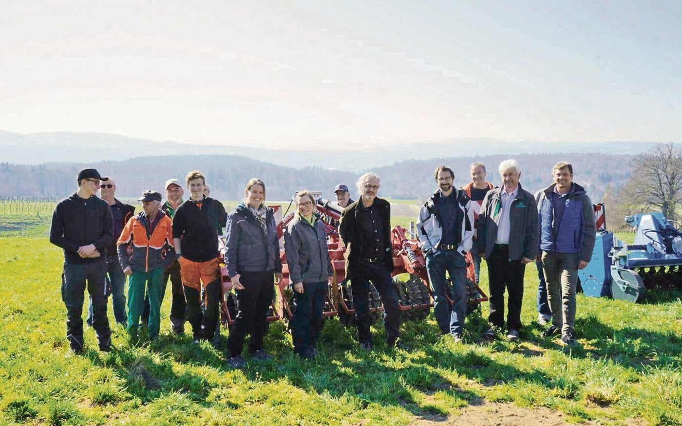 Der Gutsbetrieb von Schloss Herdern wird von 15 Mitarbeitenden, zwei Lernenden und 14 Klienten bewirtschaftet.