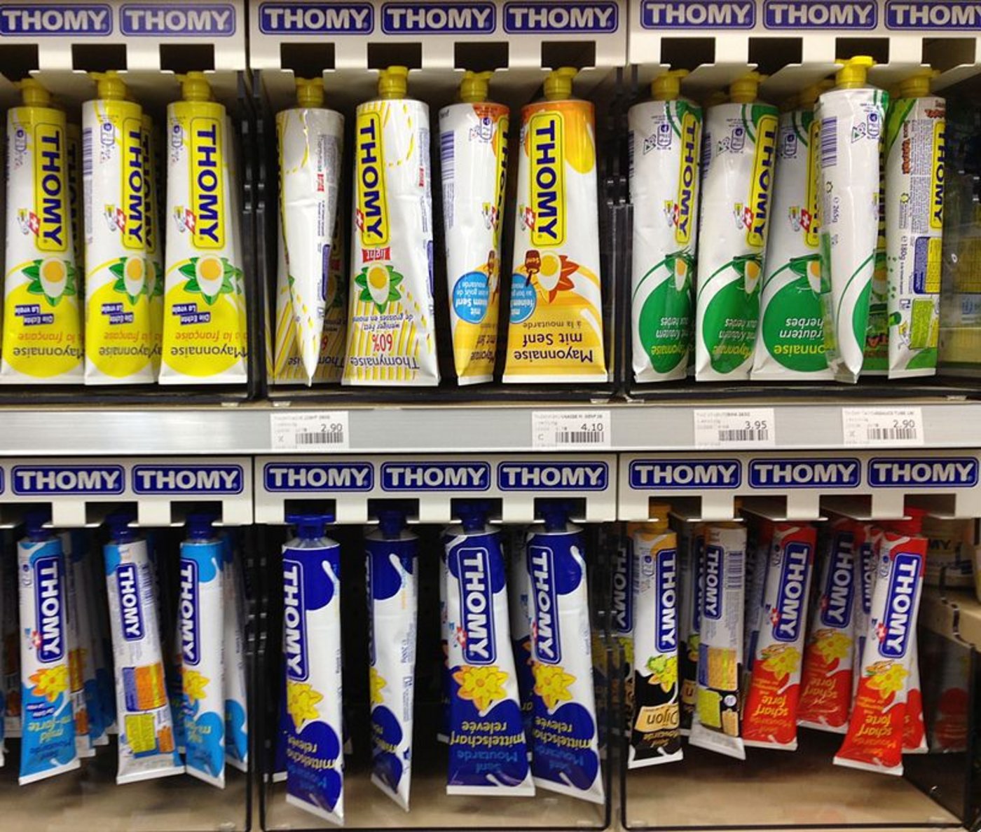 Dass etwa bei der Marke Thomy die Swissness-Auflagen nicht eingehalten werden können, liegt an der Rohstoffbeschaffung. Die benötigte Menge von 34 Millionen Eiern aus Freilandhaltung pro Jahr könne durch die Schweiz allein nicht abgedeckt werden, so Nestlé. (Bild Adrian Michael) 