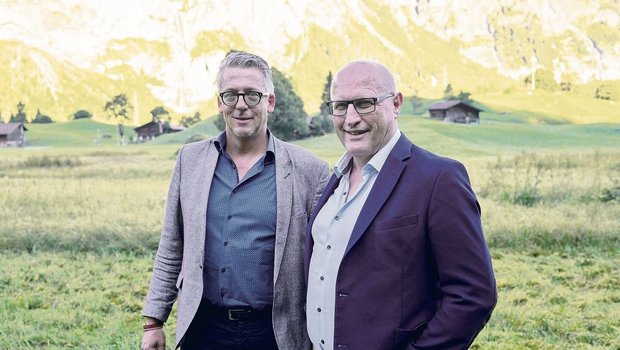 Es war der erste Arb Es war der erste Arbeitstag vom neuen IP-Suisse-Geschäftsführer Christophe Eggenschwiler (l.). Die BauernZeitung traf ihn und den amtierenden Chef, Fritz Rothen (r.), zum Gespräch.