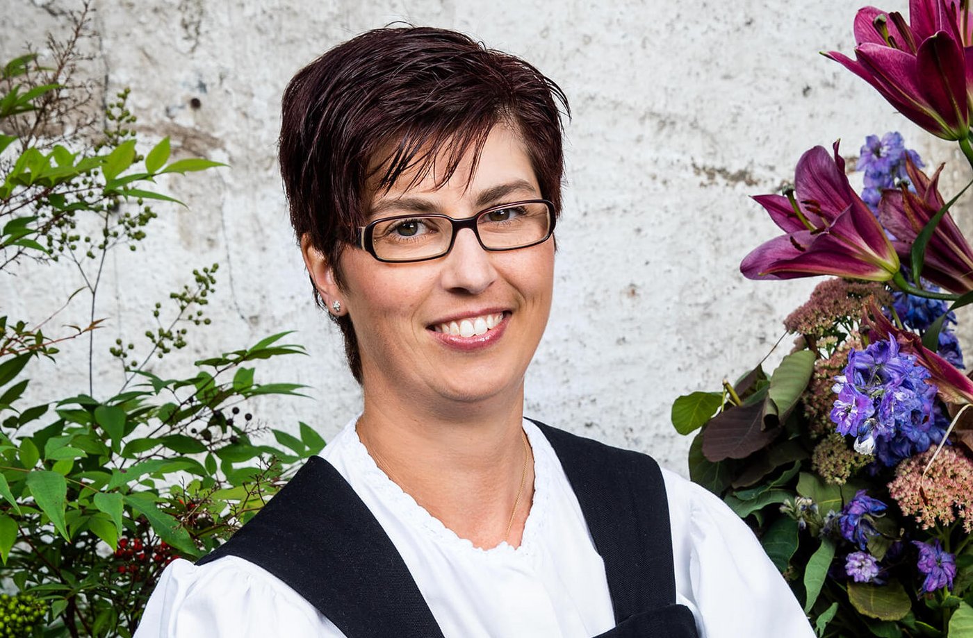 Landfrauenküche 2019 - Manuela Achermann Foto-Shooting Nahaufnahme (Bild: SRF/Ueli Christoffel)