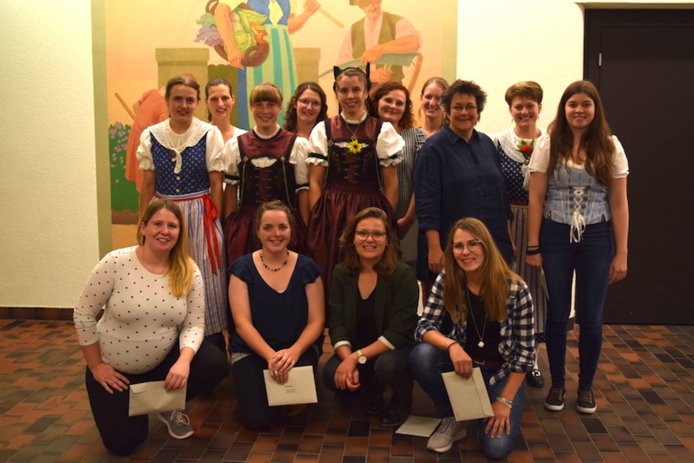 Die Bäuerinnen mit Modulpass haben ein wichtiges Etappenziel erreicht.