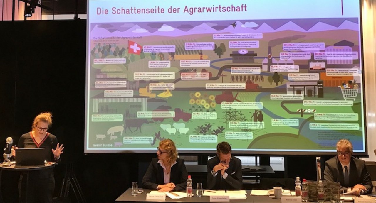 Landwirtschaft am Pranger: Präsentation der Studie von Avenir Suisse am Freitag. (Bild akr)
