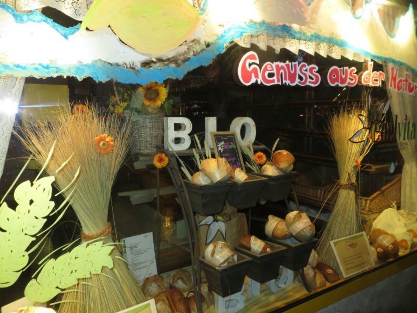 Dieses Schaufenster gewann den Bio Suisse-Wettbewerb. (Bild zVg)