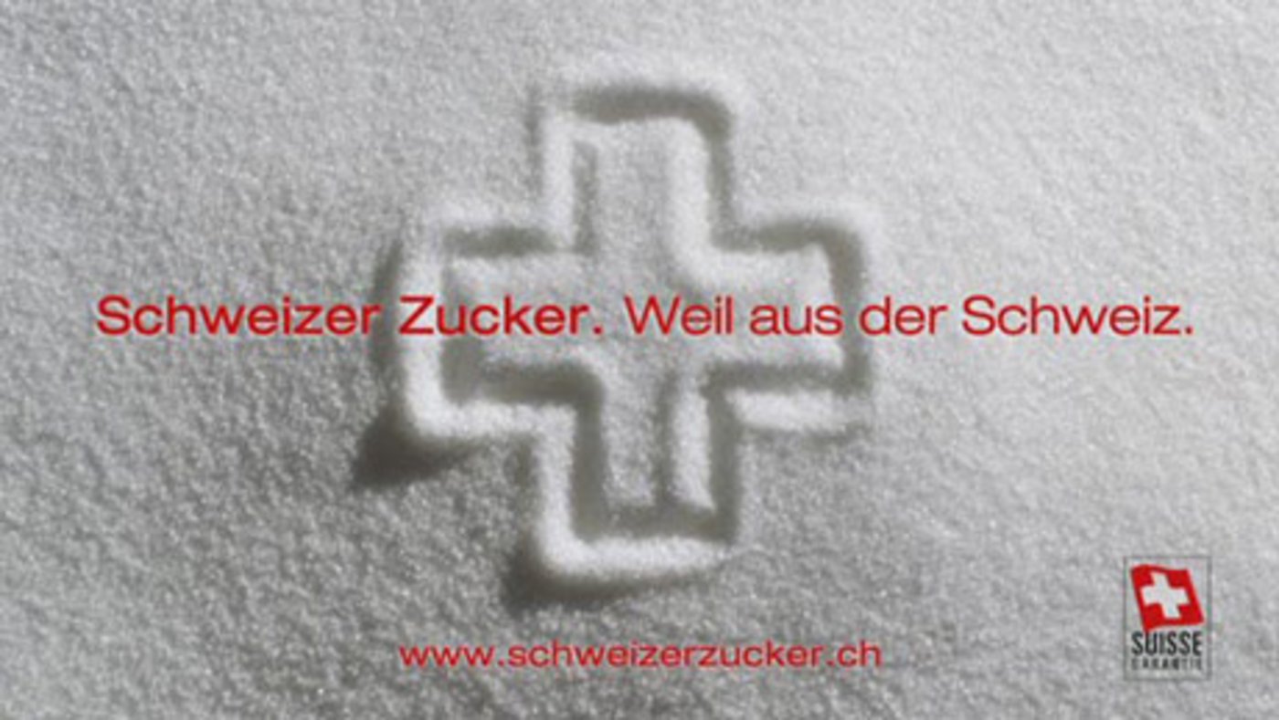 Der Werbespot für Schweizer Zucker: Einfach und schlicht. (Bild Screenshot)