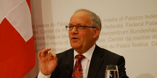 Wirtschaftsminister Johann Schneider-Ammann fliegt nach Washington. (Bild BauZ)