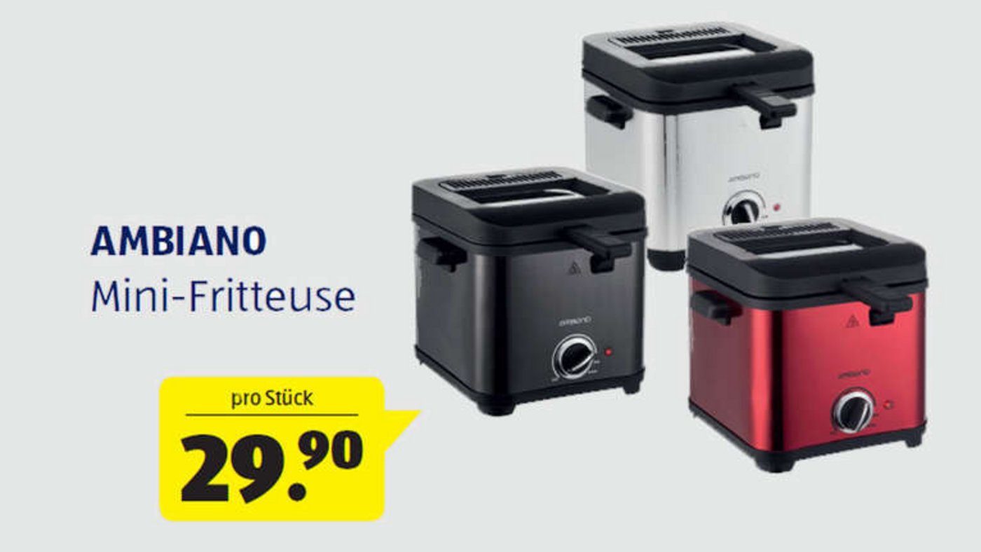 Wer eine solche Fritteuse gekauft hat, sollte sie nicht in Gebrauch nehmen. (Bild Aldi)