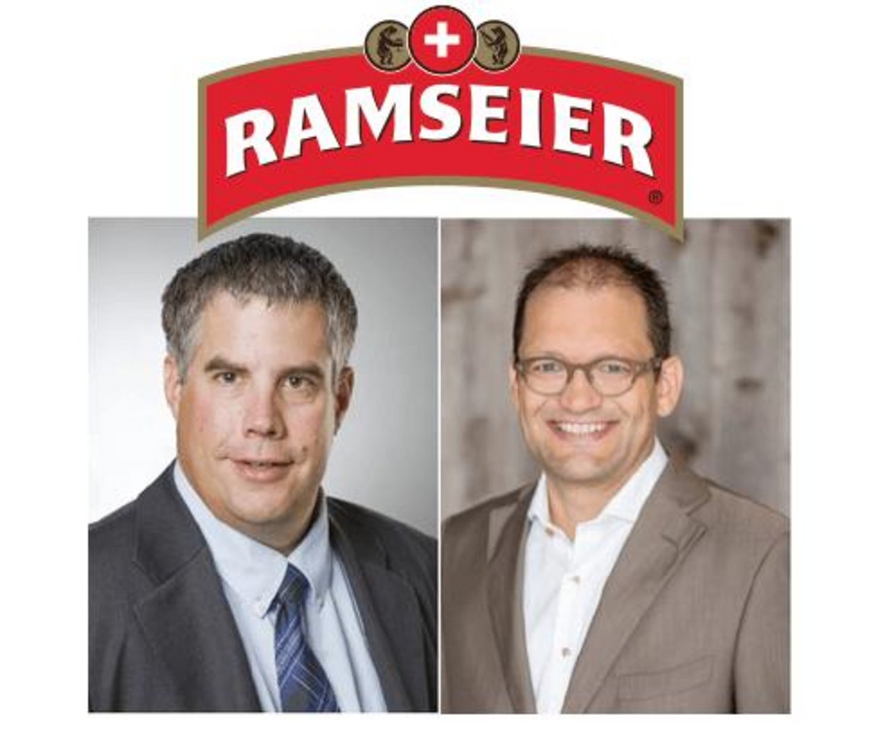 Christoph Richli folgt als CEO bei Ramseier auf Christian Consoni. (Bilder zVg)